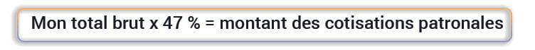 Image montrant le calcul du montant brut en portage salarial